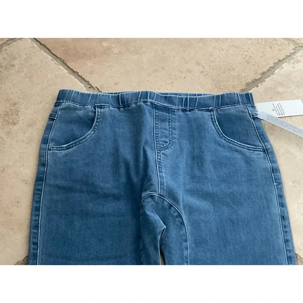 NWT‎ Dot Dot Smile blue denim jeggings/jeans - girls size 11 - medium wash